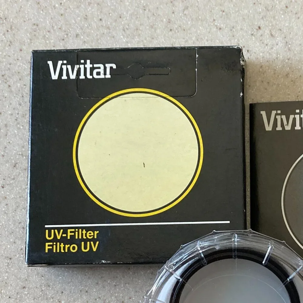 Vintage Vivitar UV Camera Lens Filter - UV Haze 46mm - NOS